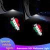 LED Emblem Lamp Car Door Projector Logo Welcome Light For Alfa Romeo 159 Mito Stelvio Brera Spider Giulietta Giulia AccessoriesKB1 