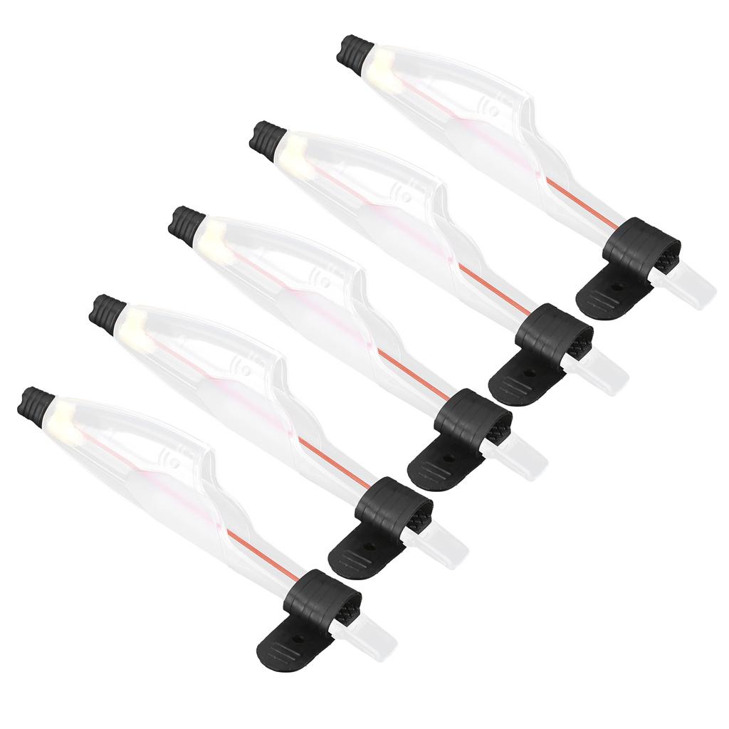 5pcs Plastic Telescopic Fishing Rod Tip Cap Cover Fishing Pole Top Protector for Sea Fishing