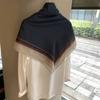 Summer Atmosphere, Wearing a Headscarf, Twill Silk, Imitation Cool Feeling, Retro Rhombus Point Women's Waist Scarf, Silk Scarf, and Square Scarf Outs