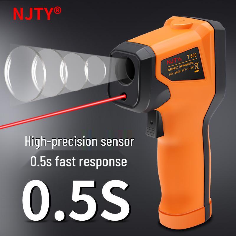 Tianyu T600 High-Precision Infrared Thermometer for Kitchen, Baking, Industrial, Oil, and Water Use