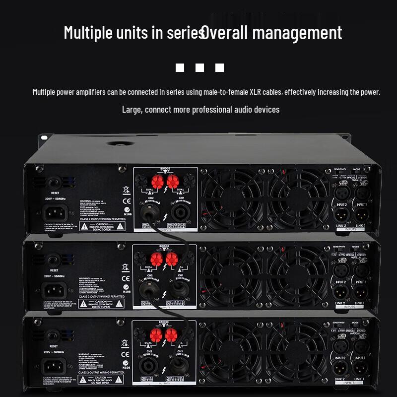 KaYouLa Two-Channel Pure Power Amplifier for Conference & KTV (CN version)