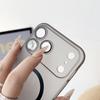 For IPhone 17 Pro Max Slim Frosted Clear PC Shockproof for Magsafe Phone Case for IPhone 17 Air  Wireless Charge Cover
