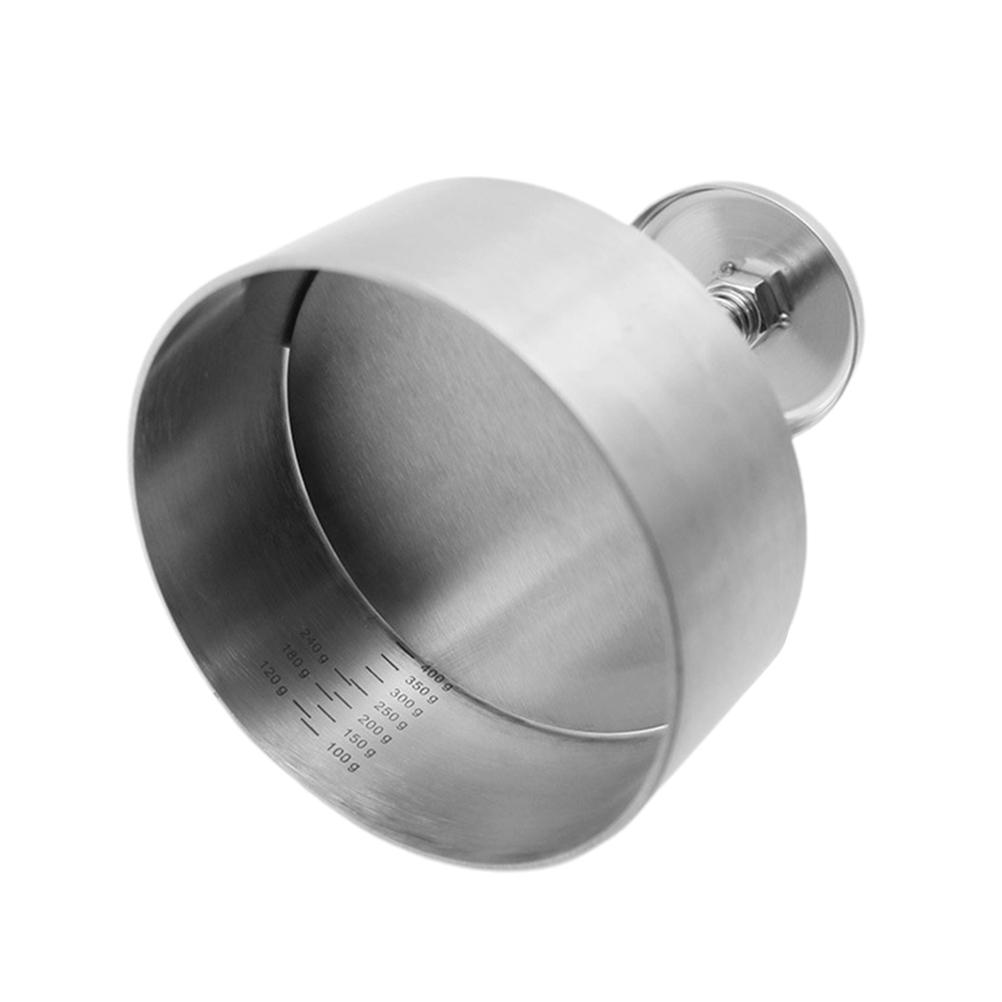 1Pcs 304 Stainless Steel Burger Press Meat Patty Maker Kitchen Tool White