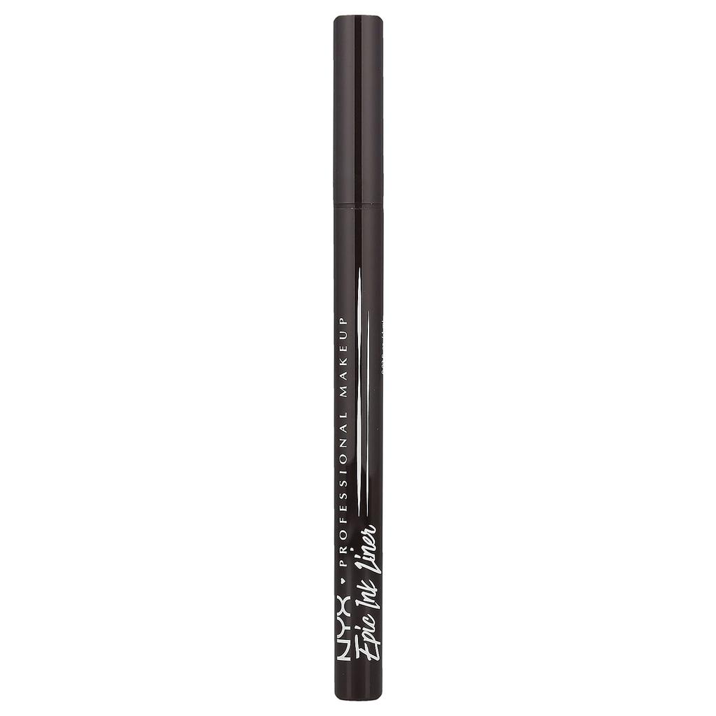 NYX PROFESSIONAL MAKEUP Waterproof Epic Ink Liner, 03 Dark Chocolate, 1 Ml (0.03 Fl Oz)