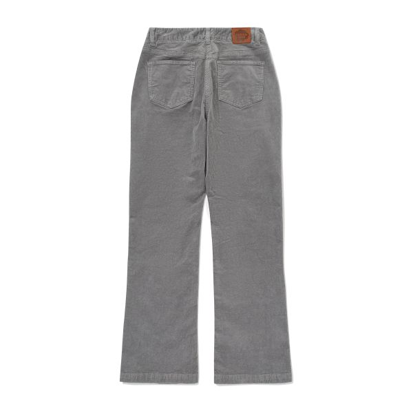 Covernat Corduroy Slim Fit Casual Pants Women bottoms Gray Blue CO2404PT70AB