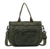 1 pièce Sac à bandoulière en velours pour femme, Sac à main grande capacité, Sac fourre-tout, Style décontracté, Sac bandoulière, Sous le bras Nouveauté Printemps/Été
