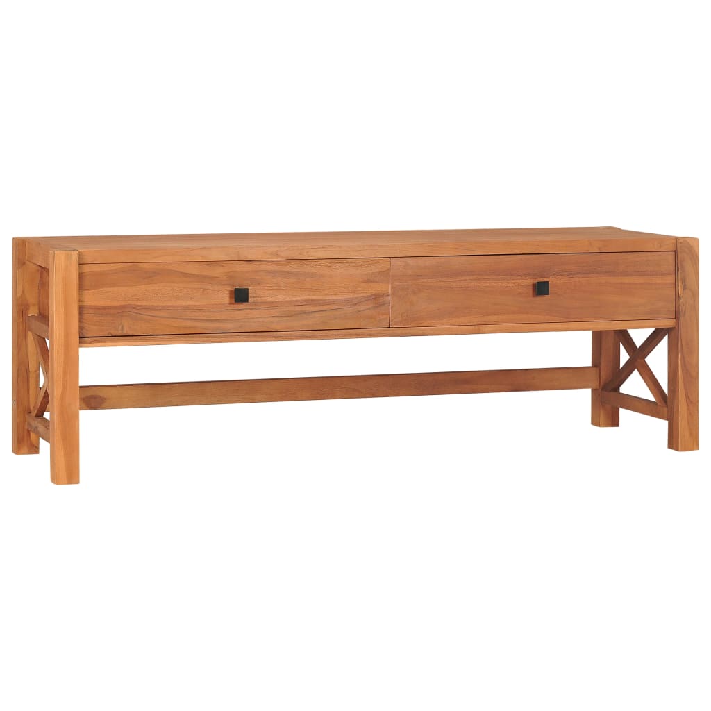TV-Schrank 140 x 40 x 45 cm Teakholz