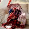 1pc Ladybug Blanket, Super Cozy Printed Home Blanket, All-Season Warmth