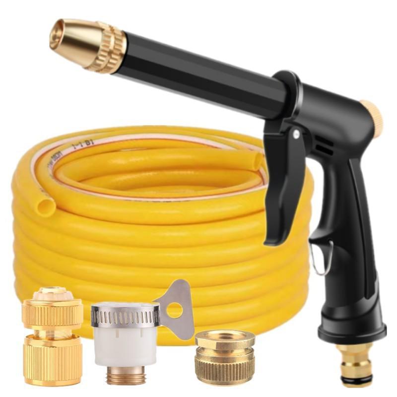 High-Pressure Car Wash & Agricultural Spray Head with Freeze-Proof, Sun-Proof Hose Connector