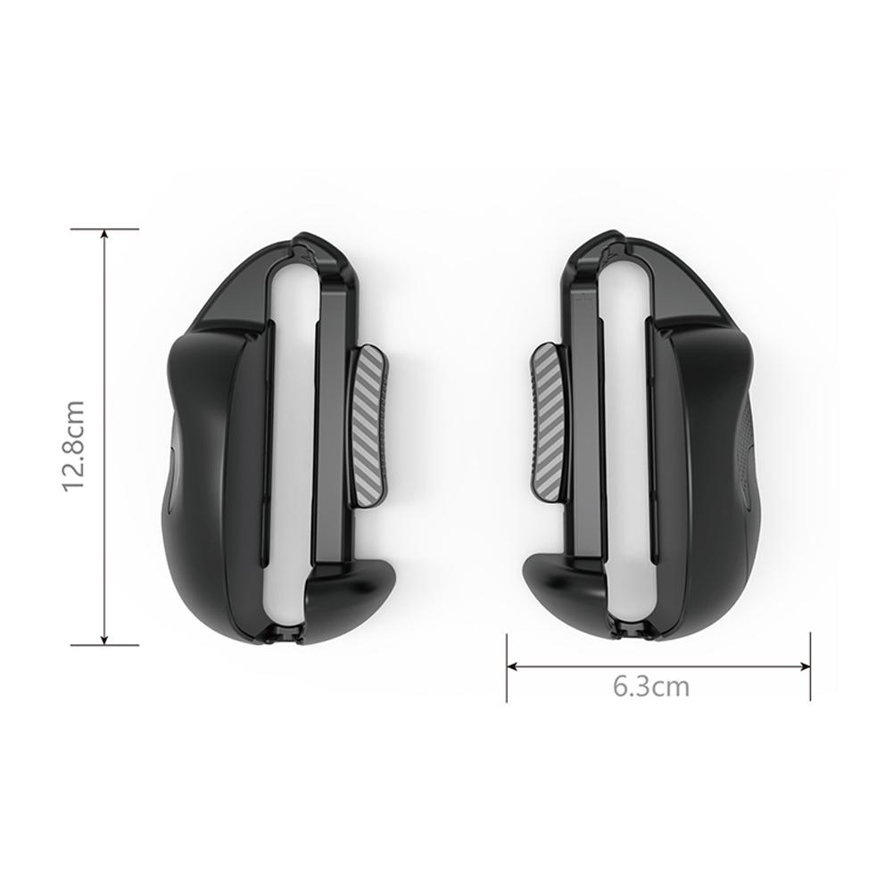 2Pcs Mouse Grip For Switch 2 Joy-Con Controller Left Right Game Controller Mouse Holder Base Ergonomic Game Handle Bracket