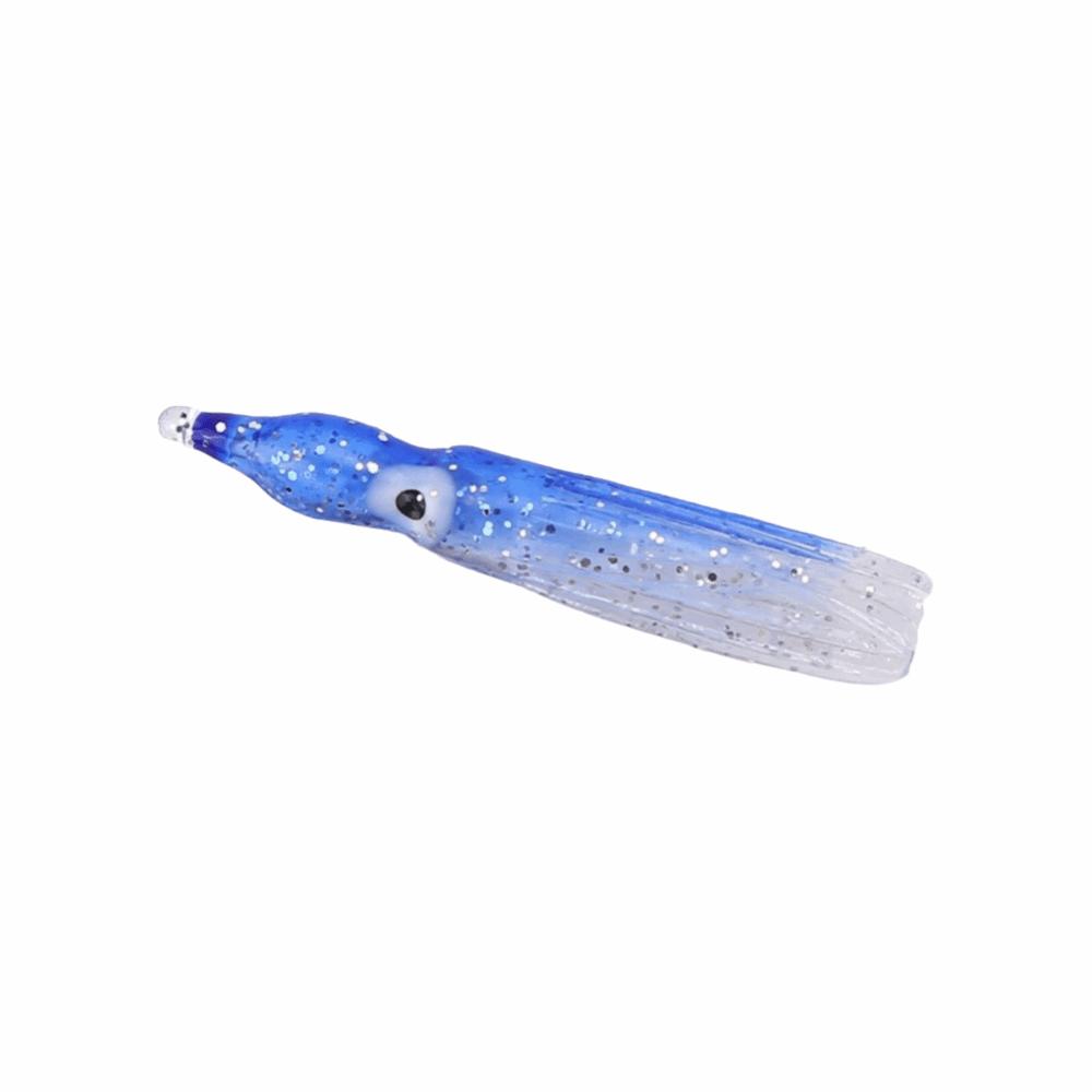 

50PCS Multiple sizes Octopus Fishing Lures Mixed Color Saltwater Fishing Lures Sea Fishing 50pcs 4cm