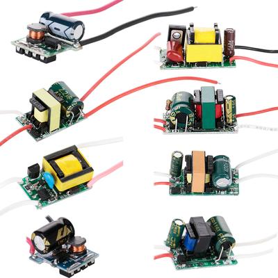 200mA 300mA Power LED Driver Constant Current AC 85-265V Supply for 3W 4W 5W 7W Light Lamp Bulb Transformers Output 3-12V 12-26V