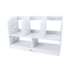 2 Tiers DIY Shelving CD Book Storage Box Unit Display Bookcase Shelf Home Office