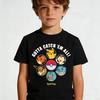 Summer Anime Pokémon Cosplay TShirt Cotton Short Sleeve Tops Casual Loose Retro TShirt Men Women Kids Family Matching Outfits