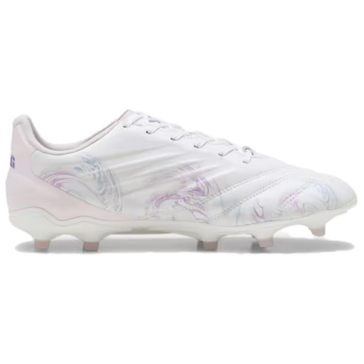 Puma King Pro Bl Comfortable Versatile Ag Fg Firm Ground Soccer Shoes Women soccer shoes White 108186-01