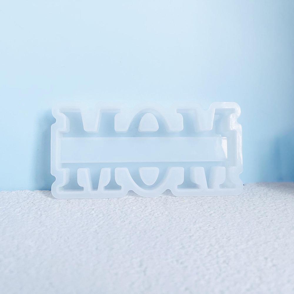 Handmade Mom Silicone Mold Cartoon Poxy Resin Mould Resin Crafts Casting Molds  Mother's Day Gift