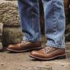 Men's boots, retro short boots, lace-up western boots, zipper bags without shoeboxes, spot fast delivery.