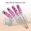 4Pcs Hex Driver Wrench Set 1.5mm 2.0mm 2.5mm 3.0mm RC Hex Socket Screwdriver for RC Model Vehicle Boat