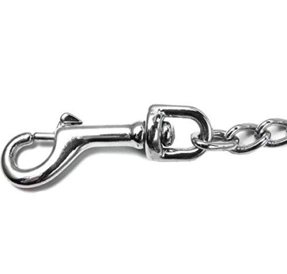 STK Double Pull Dog Metal Pet Chewing For Medium and Small Walking x Set of Lead, Lead, Resistant, Durable, Strong, Tangle-Free, Dogs, (2.5mm 40cm, 1)