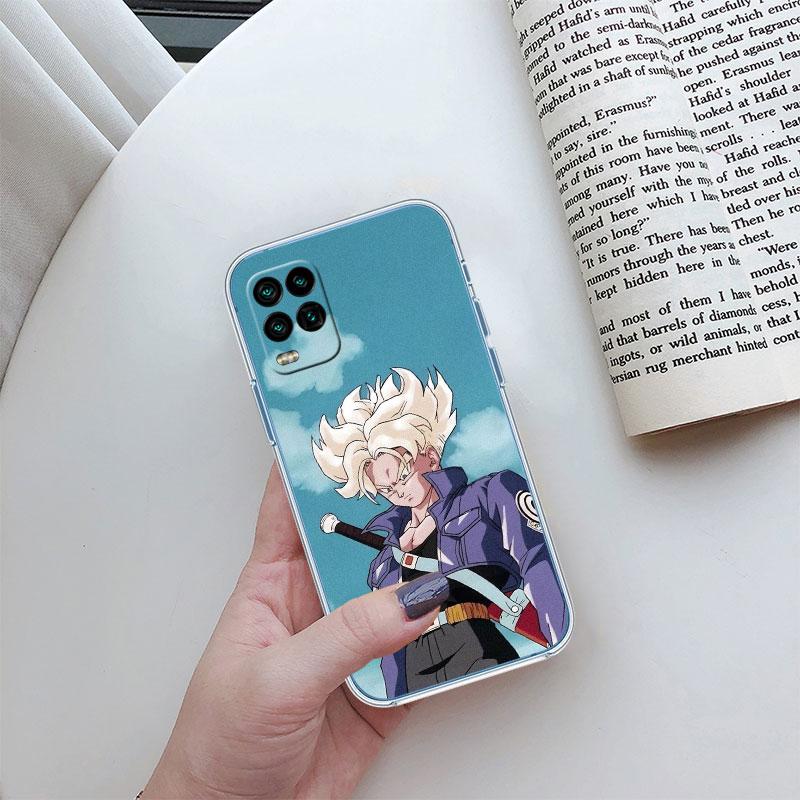 Dragon Ball Trunks Transparent Phone Case for Motorola Moto G10 G20 G30 G31 G32 G34 G35 G41 G42 G50 G51 G52 G55 G60 G60S