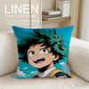 Action My Hero Academia Cushion Cover Pillowcase Set Pcs X X Breathable Washable Sofa Cushion Cover