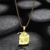 European and American Jewelry Juice Bottle Pendant Titanium Steel Jewelry Necklace