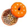 Food-Grade Melamine Round 5-Compartment Serving Tray