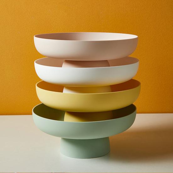 Nie kruchy, wytrzymały, praktyczny, stylowy, wielofunkcyjny, odpływowy, talerz na owoce i jedzenie