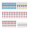 50Pcs Heat Shrink Solder Sleeve Waterproof Seal Wire Splice Connector Tube Kit