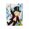 Novelty Design Monopolyes Money Game Blankets Ultra-Soft Coral Fleece Plush Comfortable Throw Blankets Machine Washable