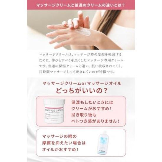 SEVEN BEAUTY PRO Massage Cream Collagen 450g Professional Use Large Capacity Face Body No Wiping Required Puffiness Facial