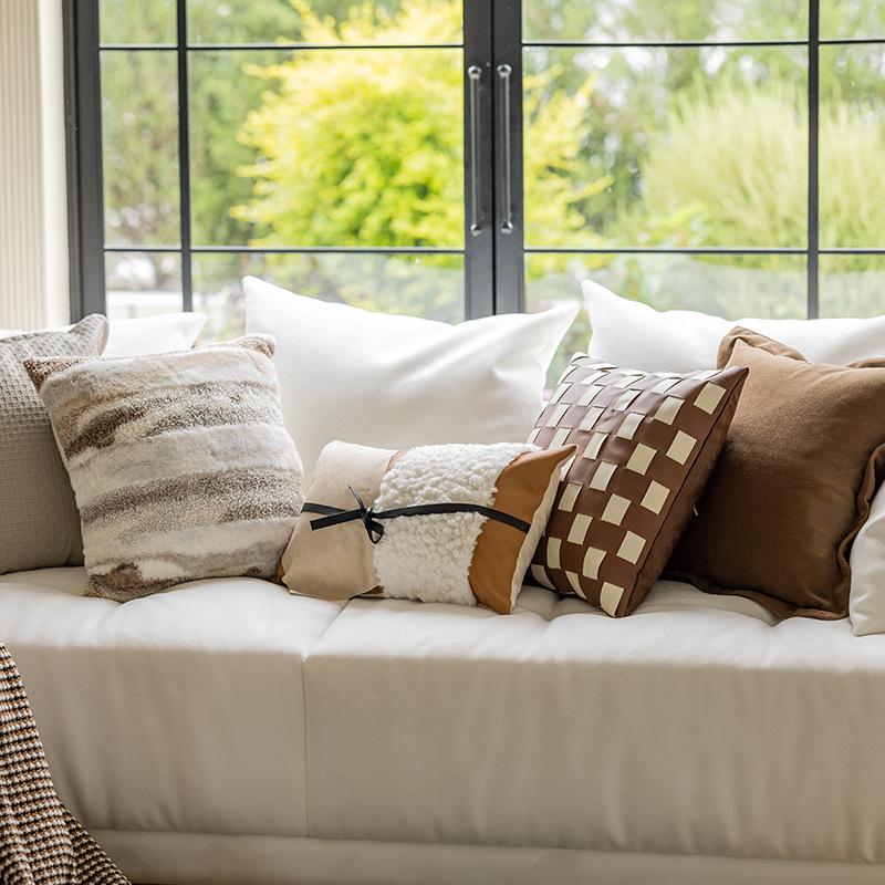 Pillow Cushion Decorative Throw Pillow Sofa Back Cushion For Living Room Hotel Decor Plush Cushion Cover