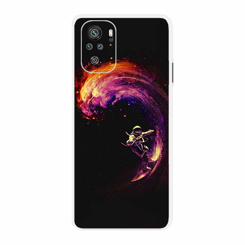 Für Xiaomi Poco M5 Klare Hülle Mode Bemalte Silikon Weiche Rückabdeckung Für Xiaomi Poco M5 Transparente Handyhülle POCO M 5 Hülle