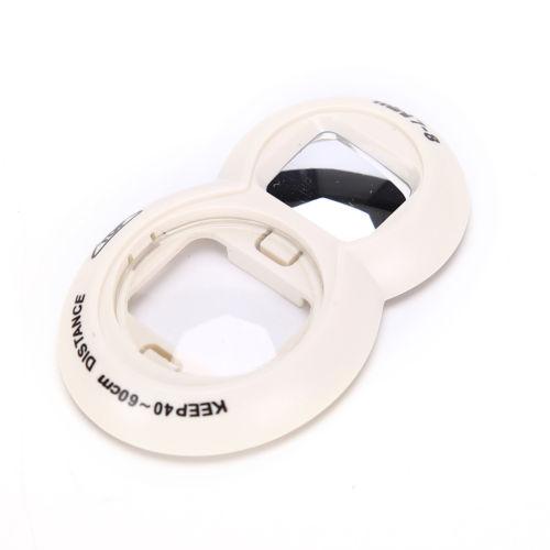 1 pz. Specchio per selfie portatile con fotocamera, specchio universale per selfie