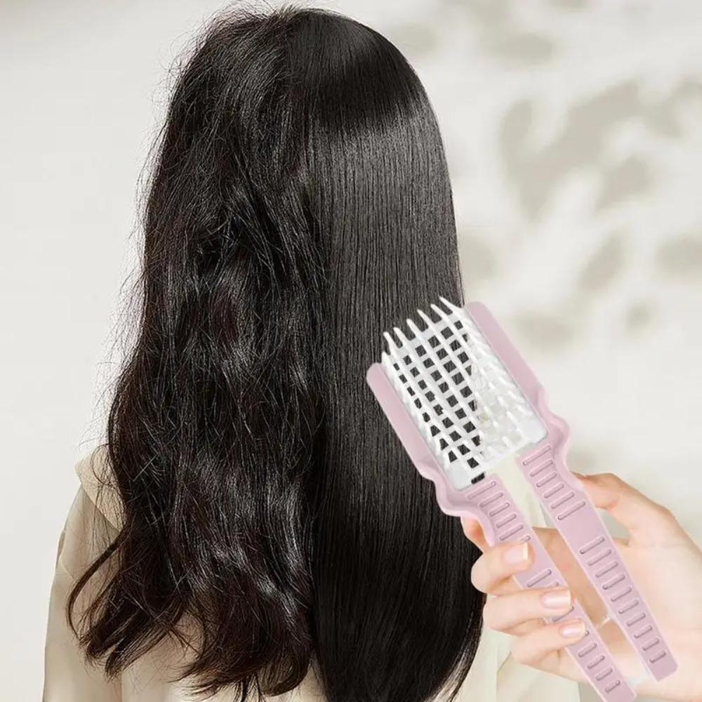 Bangs Shaping Detangling Hair Brush Universal Hair Styling Comb  Dry and Wet Hair