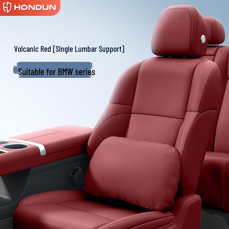 BMW & MINI Headrest Neck Pillow: Compatible with 3, 5, 7 Series, X1, X3, X5, Mini, i3, M4. Ideal for lumbar support.