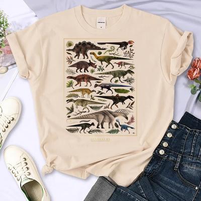 Dinosaur Tee Unisex Japanese Comic T-shirts feUnisex Graphic Clothes