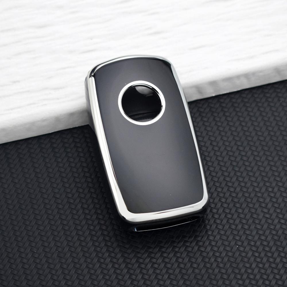 Tpu Car Key Case For Volkswagen Vw Polo Golf Passat Tiguan Beetle Caddy 2/3 Buttons Key Cover For Skoda Octavia Seat Leon Altea