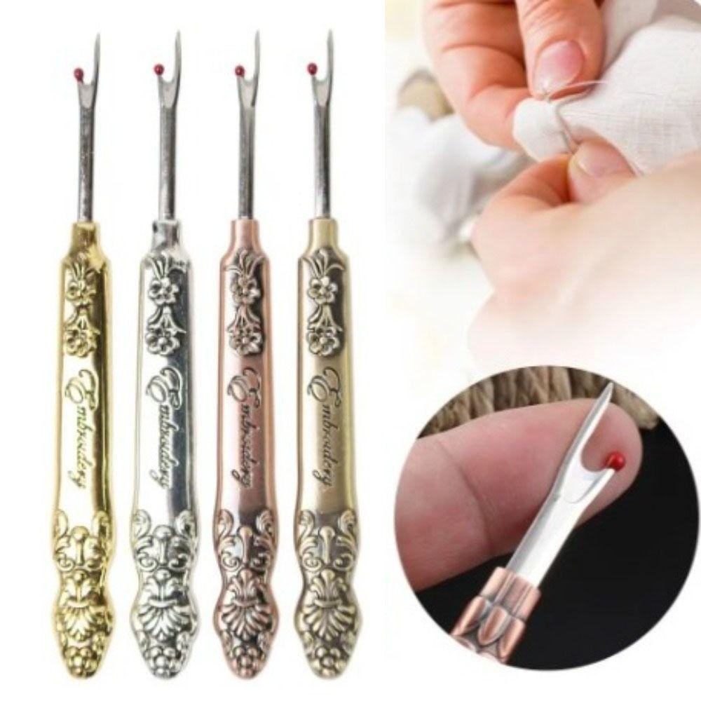 

Быстросъемный ниточный распаковщик для стежков, винтажный швейный ниточный распаковщик для поделок своими руками коричневый