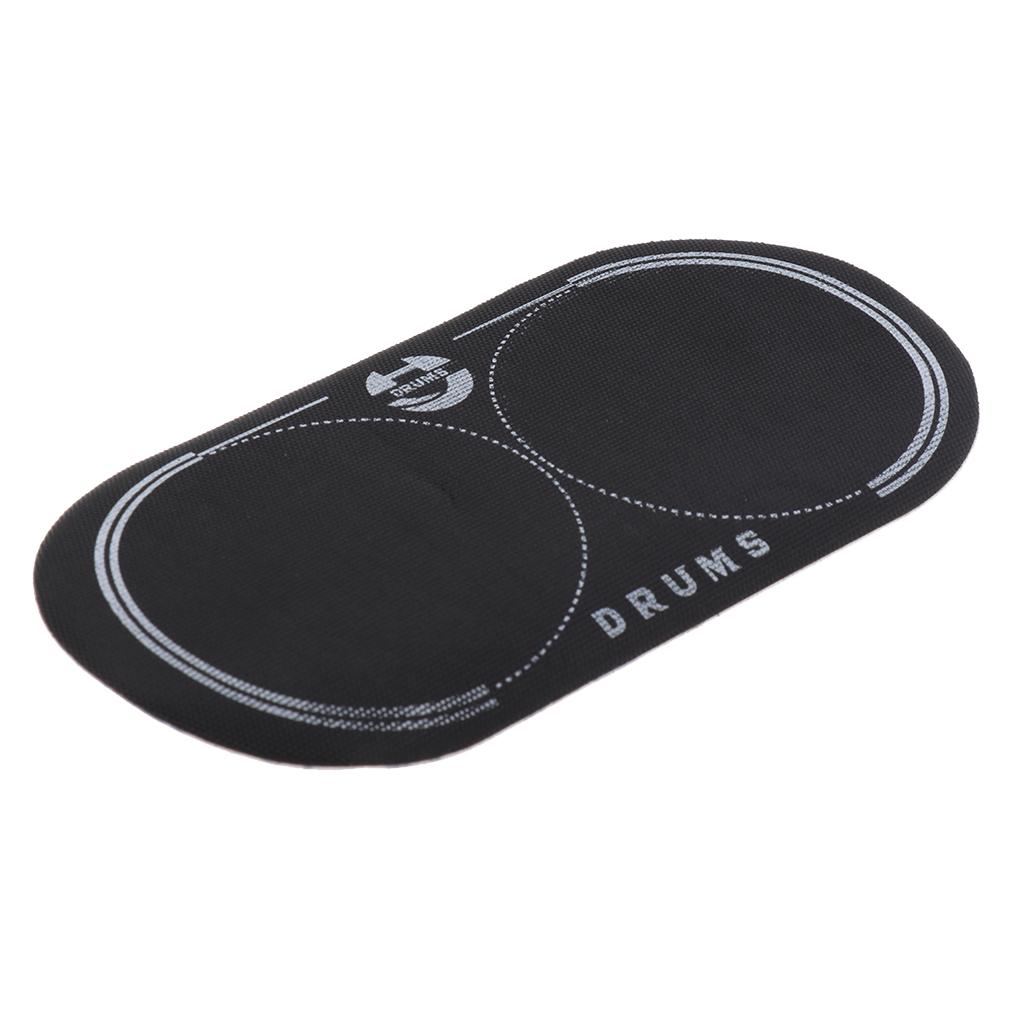 Double Bass Drum Patch PETG Drumheads Kick Pad Drum Patch for Practice Pad Drums and Drumsets