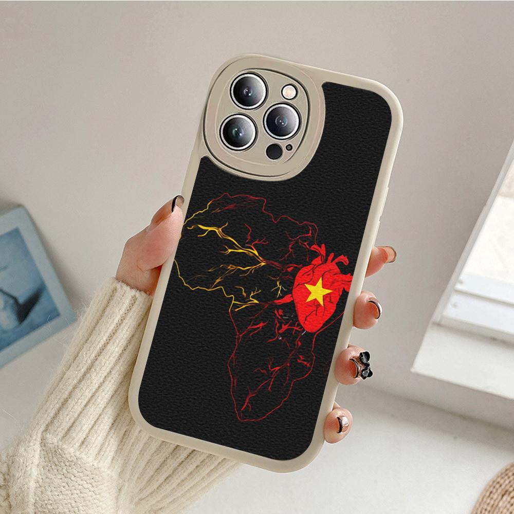 Custodia per telefono con bandiera del Tigray per iPhone 14 per iPhone 14 13 11 12 Pro MAX 13 12 MiNi 7 8 plus iphone 14MAX 13PRO XS XR Coperture in pelle di agnello