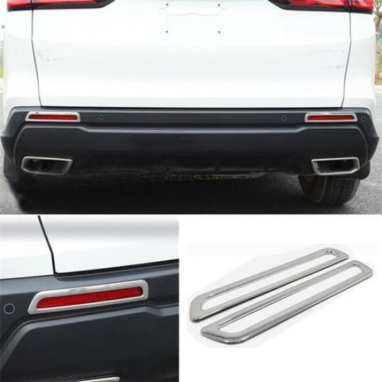 For Honda CR-V CRV 2023 2024 2025 Chrome Rear Fog Lamp Bumper Light Cover Trim