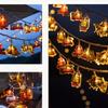 Xiaomi 1pc LED Camping Pattern String Lights Camping Shape Atmosphere Decorative Fairy Lamp For Outdoor Camping Home Garden Yard Decor