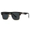 New European and American retro metal modern retro charm box sunglasses men's and women's sunglasses