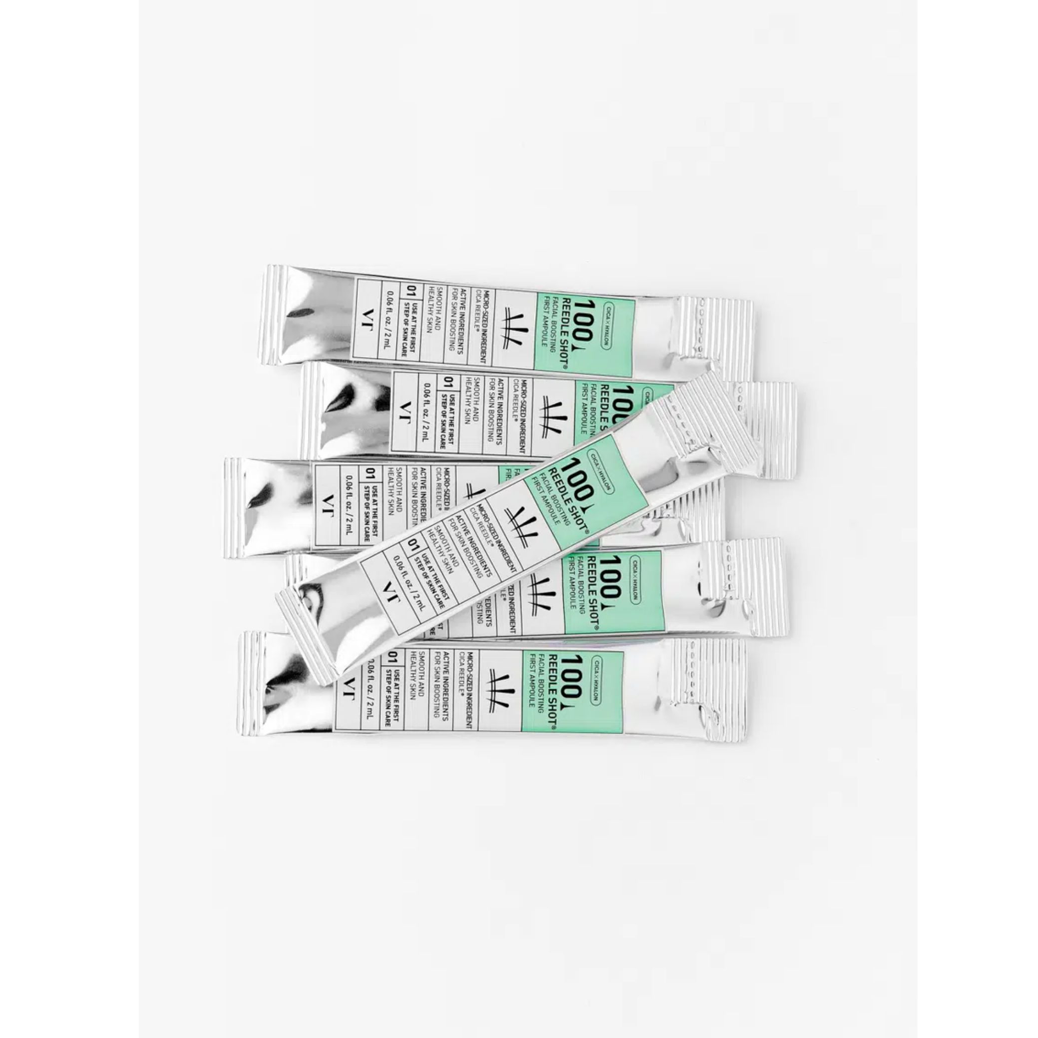 VT Reedle Shot Facial Boosting First Ampoule (100 / 300 / 500) 100 (2ml x 6 pcs)