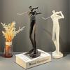 For Sports Figure Sculpture Golf Abstract Human Body Figure Statue Play Golf Resin Decorative Figurines Home Decoration Accessor