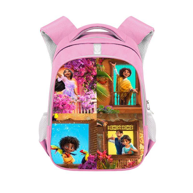 Encanto Mirabel Girls Backpack Waterproof Large Capacity School Bag For Kids