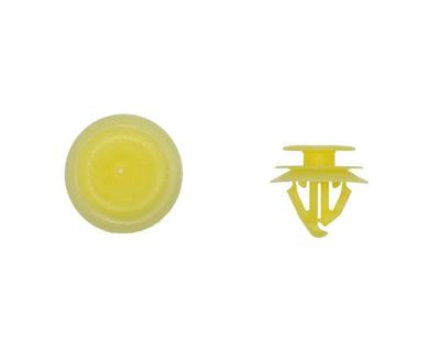 Boston BC5369 Automotive Parts Clip, Yellow, 10 Per Bag