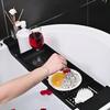Extendable Bathtub Shelf Bathtub Shelf Retractable Bathtub Storage Rack Bath Tray Shelf Tub Towel Storage Shelf Storage Organize