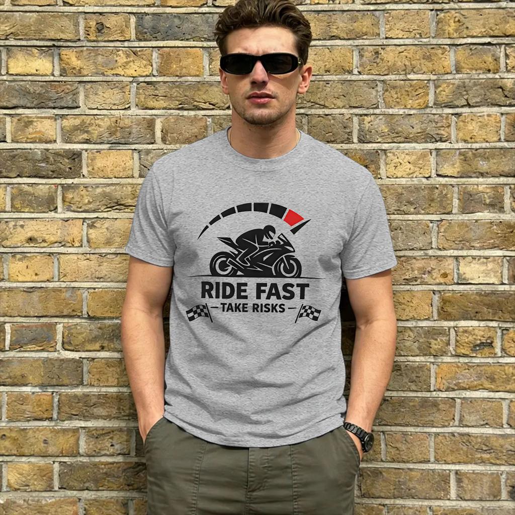 Id Rather Be Riding TShirt Summer Cotton T Shirts For Unisex Harajuku Print Tee Shirt Short Sleeves Vintage Tees